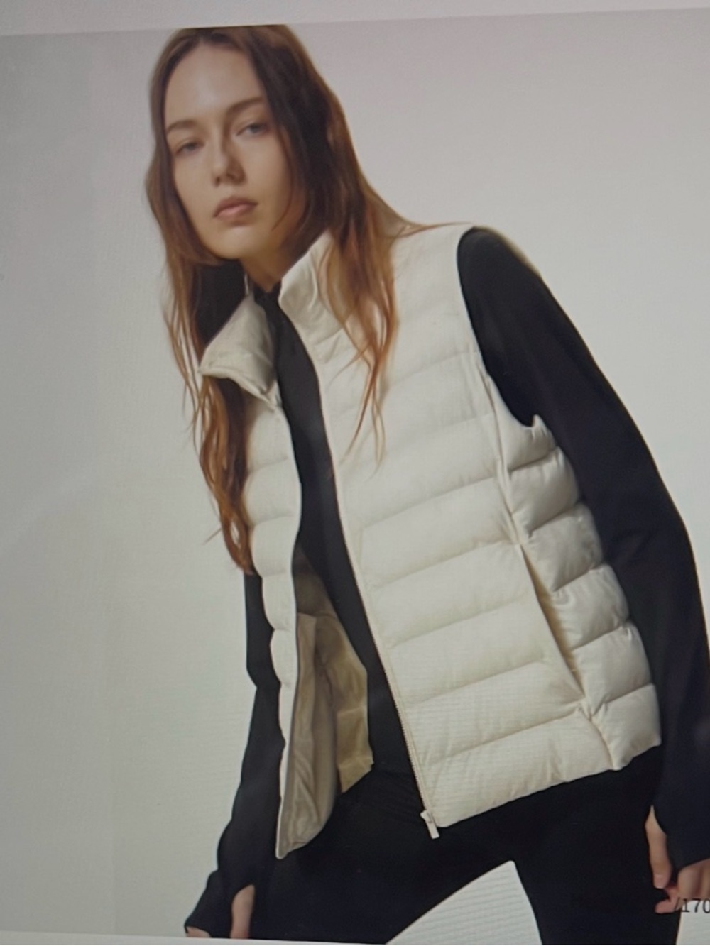 Uniqlo Off White Ultra Light Down Vest